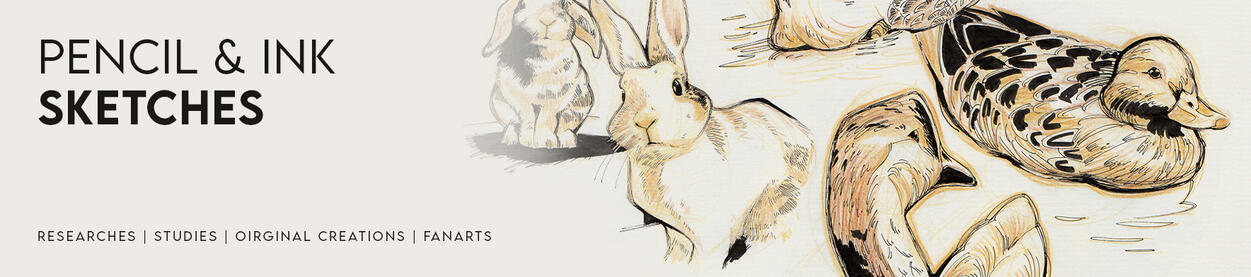 Pencil & Ink sketches